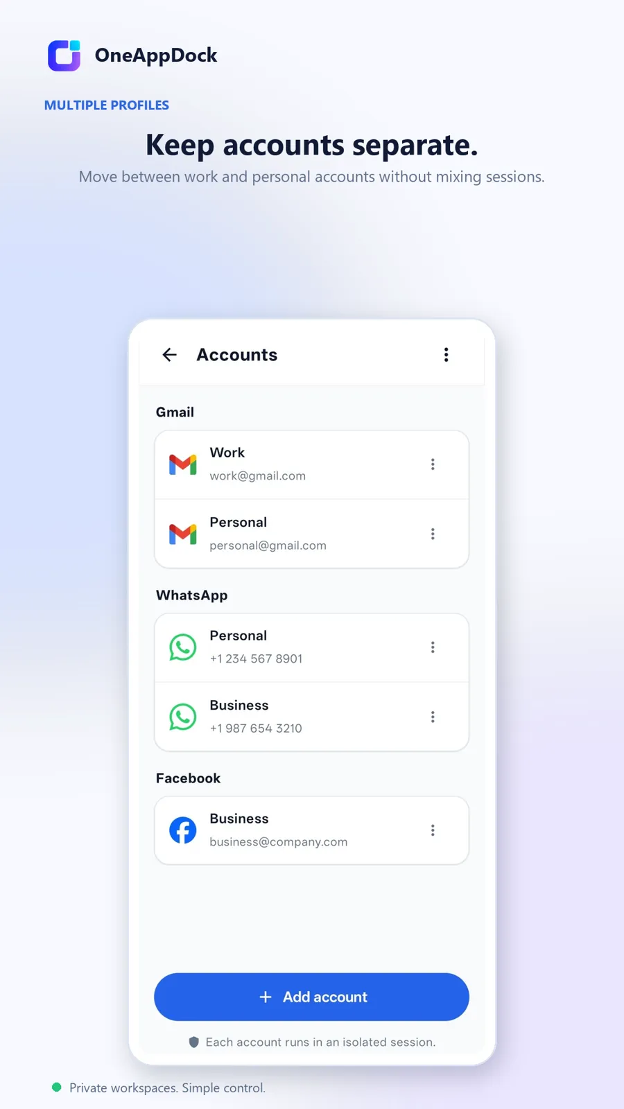 Android Multi-Account